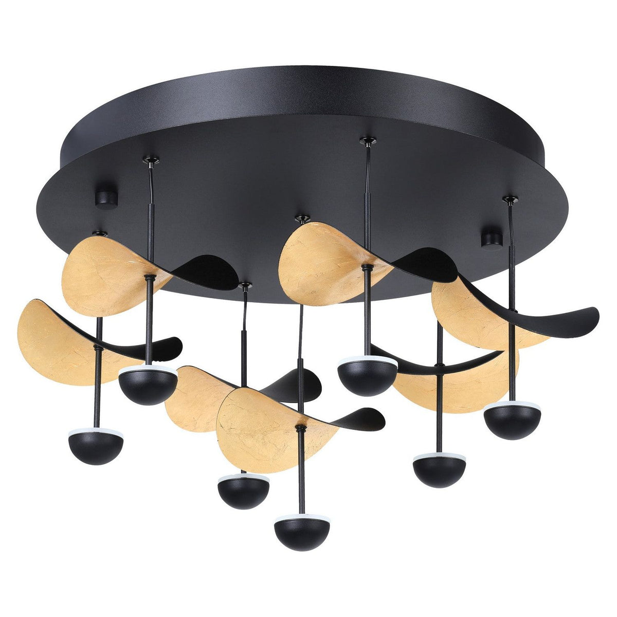 Eglo Canada - 390411A - LED Semi-Flush Mount - Dracera - Black