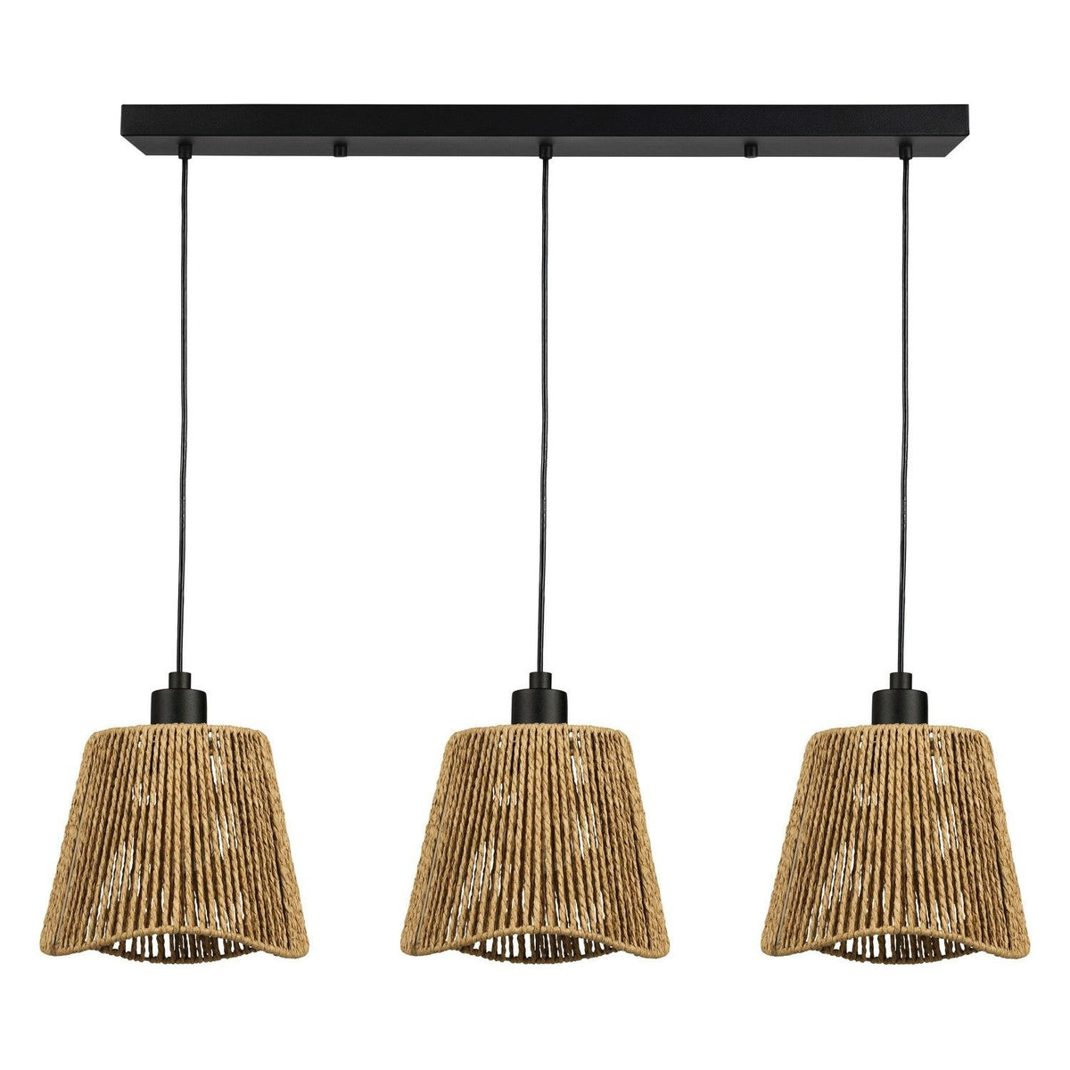 Eglo Canada - 44073A - Three Light Suspension - Lavister - Black