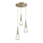 Hammerton Studio - CHB0078-03-HB-C-C01-L1 - LED Pendant - Raindrop - Heritage Brass