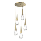 Hammerton Studio - CHB0078-05-HB-C-C01-L3 - LED Pendant - Raindrop - Heritage Brass