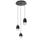 Hammerton Studio - CHB0079-03-MB-PC-C01-L1 - LED Pendant - Pebble - Matte Black