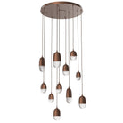 Hammerton Studio - CHB0079-11-BB-PC-C01-L1 - LED Pendant - Pebble - Burnished Bronze