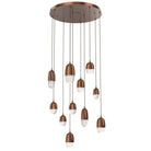 Hammerton Studio - CHB0079-11-BB-PC-C01-L3 - LED Pendant - Pebble - Burnished Bronze
