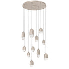Hammerton Studio - CHB0079-11-BS-PC-C01-L3 - LED Pendant - Pebble - Beige Silver