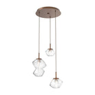 Hammerton Studio - CHB0089-03-BB-C-C01-L3 - LED Pendant - Mesa - Burnished Bronze