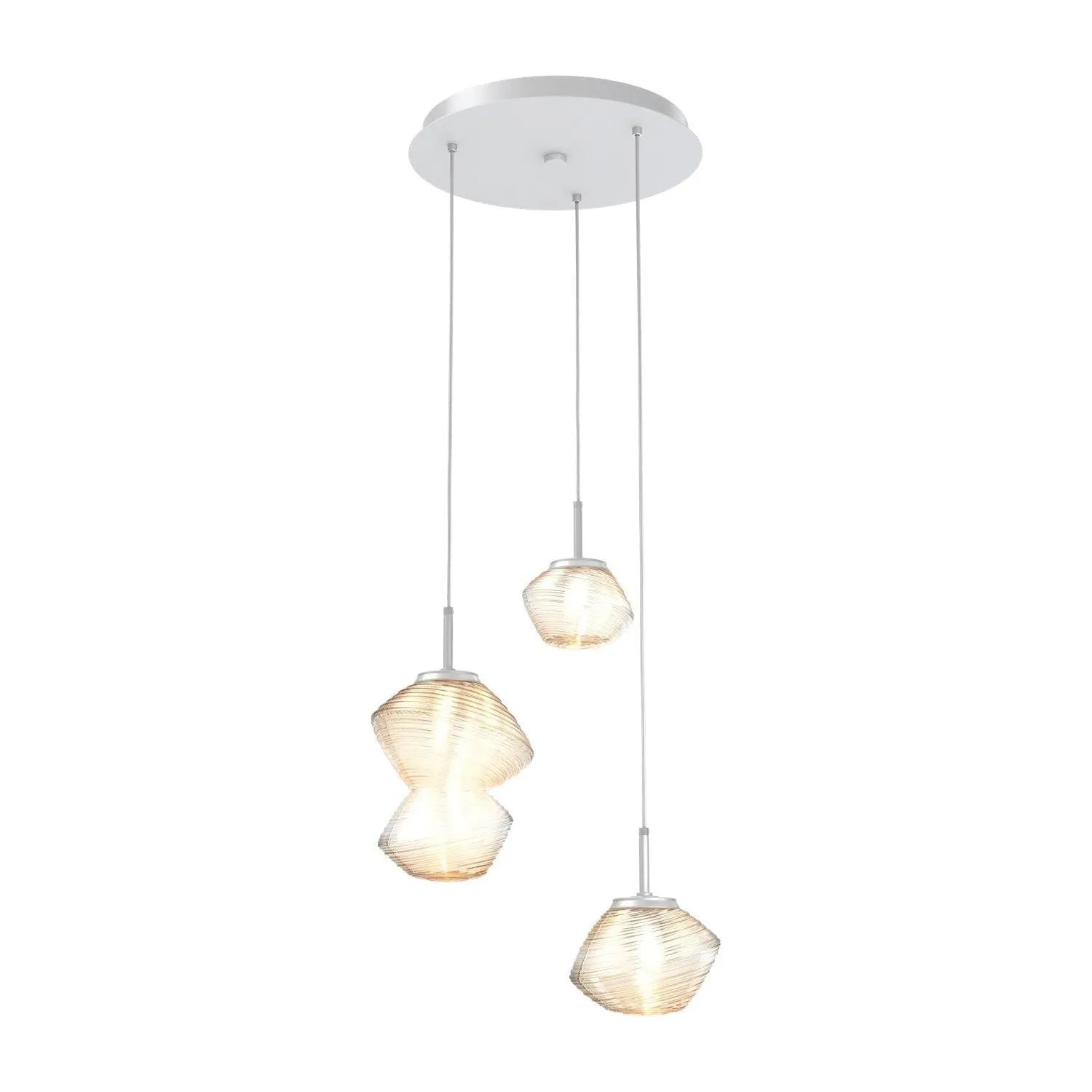 Hammerton Studio - CHB0089-03-CS-A-C01-L3 - LED Pendant - Mesa - Classic Silver