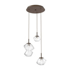 Hammerton Studio - CHB0089-03-FB-C-C01-L1 - LED Pendant - Mesa - Flat Bronze