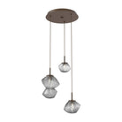 Hammerton Studio - CHB0089-03-FB-S-C01-L1 - LED Pendant - Mesa - Flat Bronze