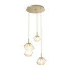 Hammerton Studio - CHB0089-03-GB-A-C01-L3 - LED Pendant - Mesa - Gilded Brass