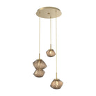 Hammerton Studio - CHB0089-03-GB-B-C01-L1 - LED Pendant - Mesa - Gilded Brass