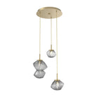 Hammerton Studio - CHB0089-03-GB-S-C01-L3 - LED Pendant - Mesa - Gilded Brass