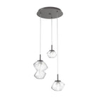 Hammerton Studio - CHB0089-03-GP-C-C01-L1 - LED Pendant - Mesa - Graphite
