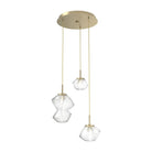 Hammerton Studio - CHB0089-03-HB-C-C01-L3 - LED Pendant - Mesa - Heritage Brass