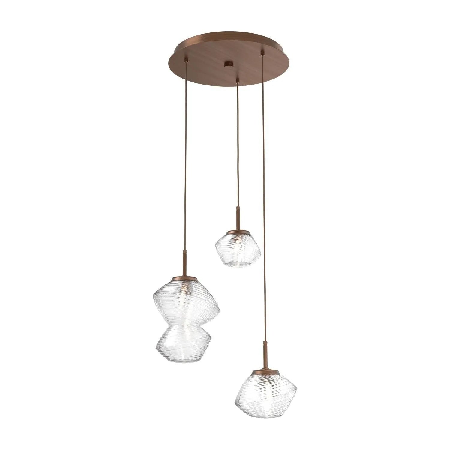 Hammerton Studio - CHB0089-03-RB-C-C01-L3 - LED Pendant - Mesa - Oil Rubbed Bronze
