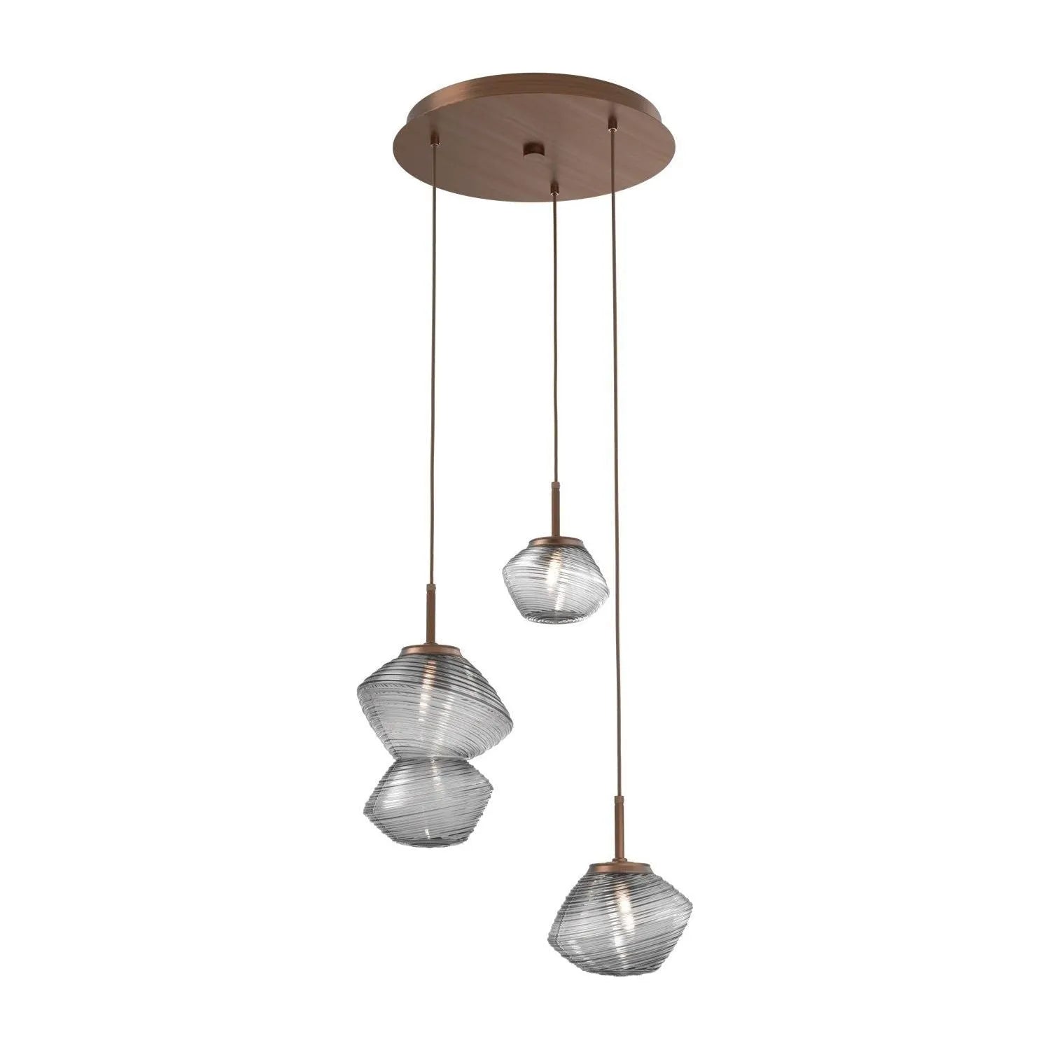Hammerton Studio - CHB0089-03-RB-S-C01-L1 - LED Pendant - Mesa - Oil Rubbed Bronze