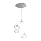 Hammerton Studio - CHB0089-03-SN-C-C01-L3 - LED Pendant - Mesa - Satin Nickel