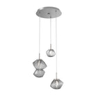 Hammerton Studio - CHB0089-03-SN-S-C01-L3 - LED Pendant - Mesa - Satin Nickel