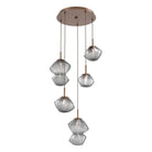 Hammerton Studio - CHB0089-05-BB-S-C01-L3 - LED Pendant - Mesa - Burnished Bronze