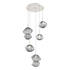 Hammerton Studio - CHB0089-05-BS-S-C01-L3 - LED Pendant - Mesa - Beige Silver