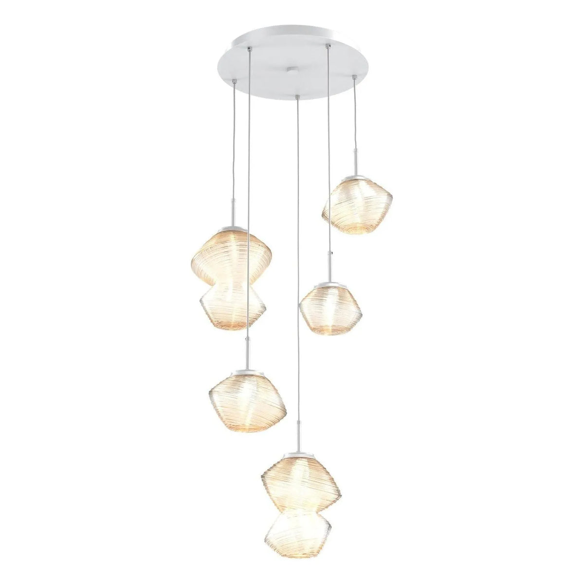 Hammerton Studio - CHB0089-05-CS-A-C01-L1 - LED Pendant - Mesa - Classic Silver