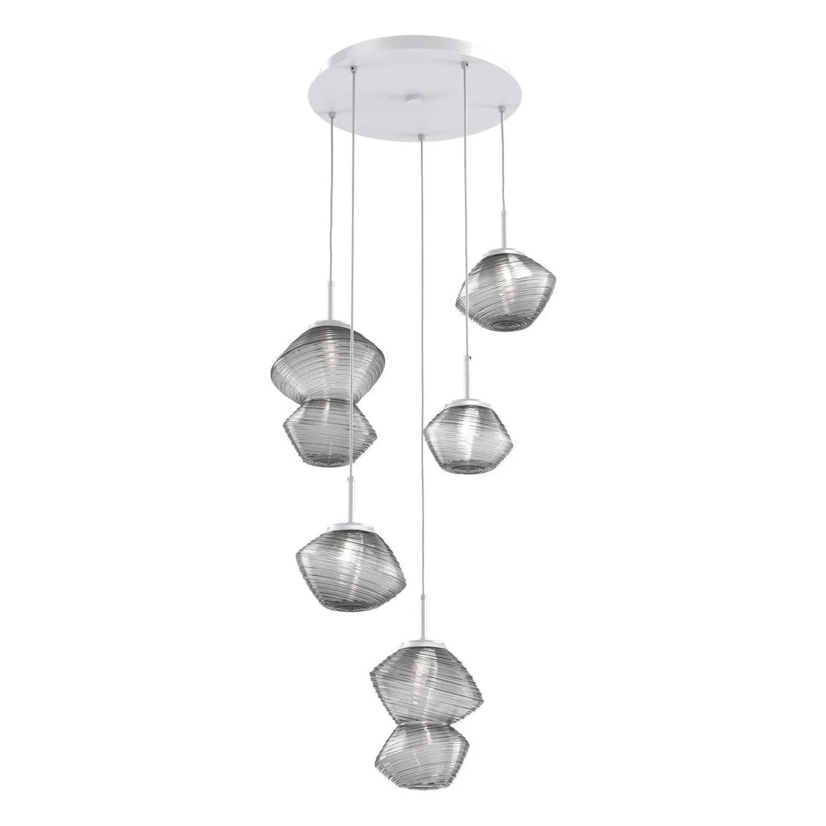 Hammerton Studio - CHB0089-05-CS-S-C01-L3 - LED Pendant - Mesa - Classic Silver