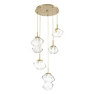 Hammerton Studio - CHB0089-05-GB-C-C01-L1 - LED Pendant - Mesa - Gilded Brass