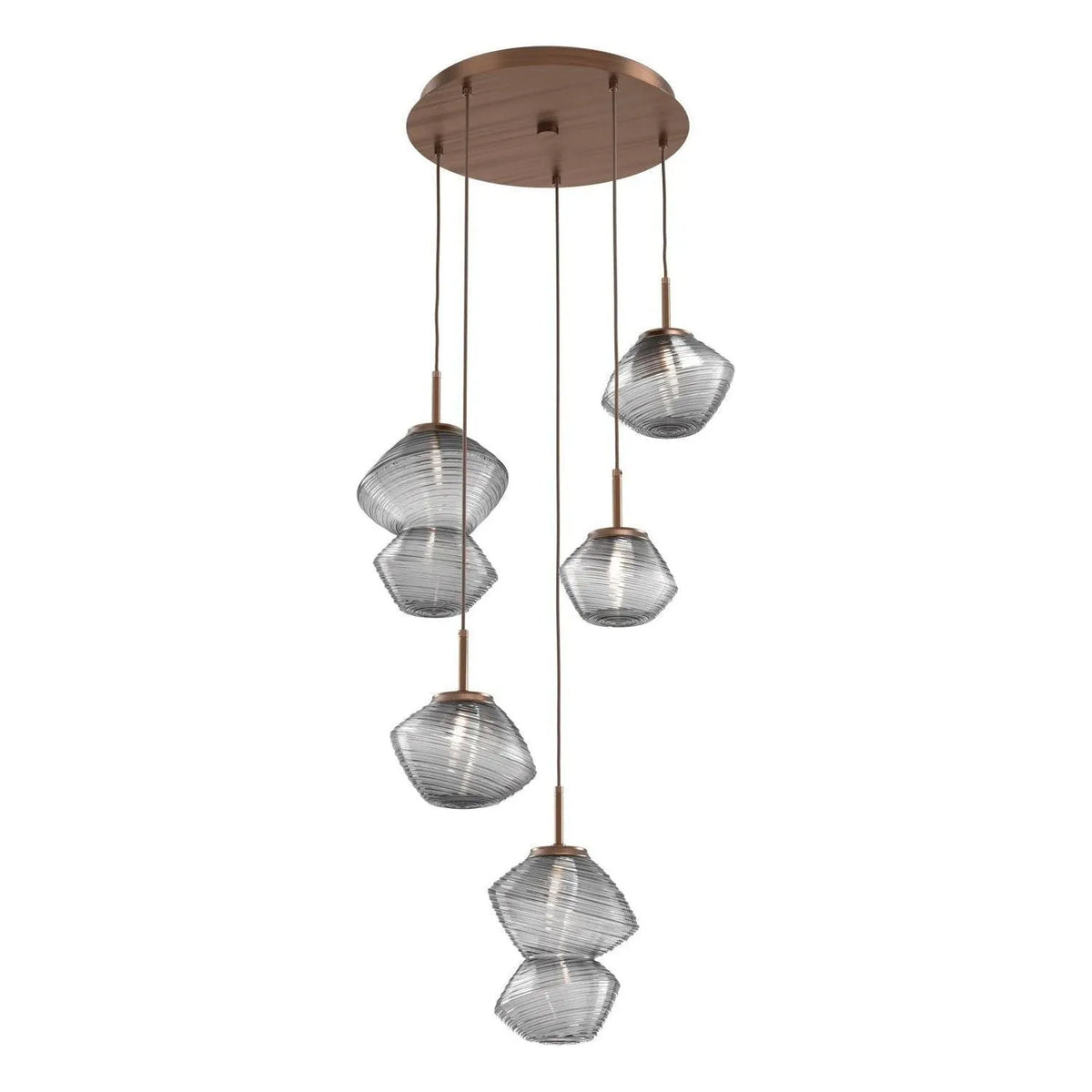 Hammerton Studio - CHB0089-05-RB-S-C01-L1 - LED Pendant - Mesa - Oil Rubbed Bronze