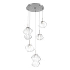 Hammerton Studio - CHB0089-05-SN-C-C01-L1 - LED Pendant - Mesa - Satin Nickel