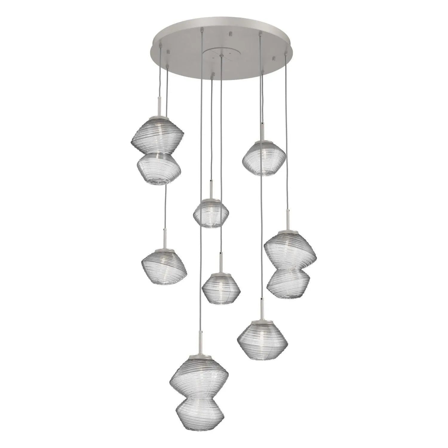 Hammerton Studio - CHB0089-08-BS-C-C01-L3 - LED Chandelier - Mesa - Beige Silver