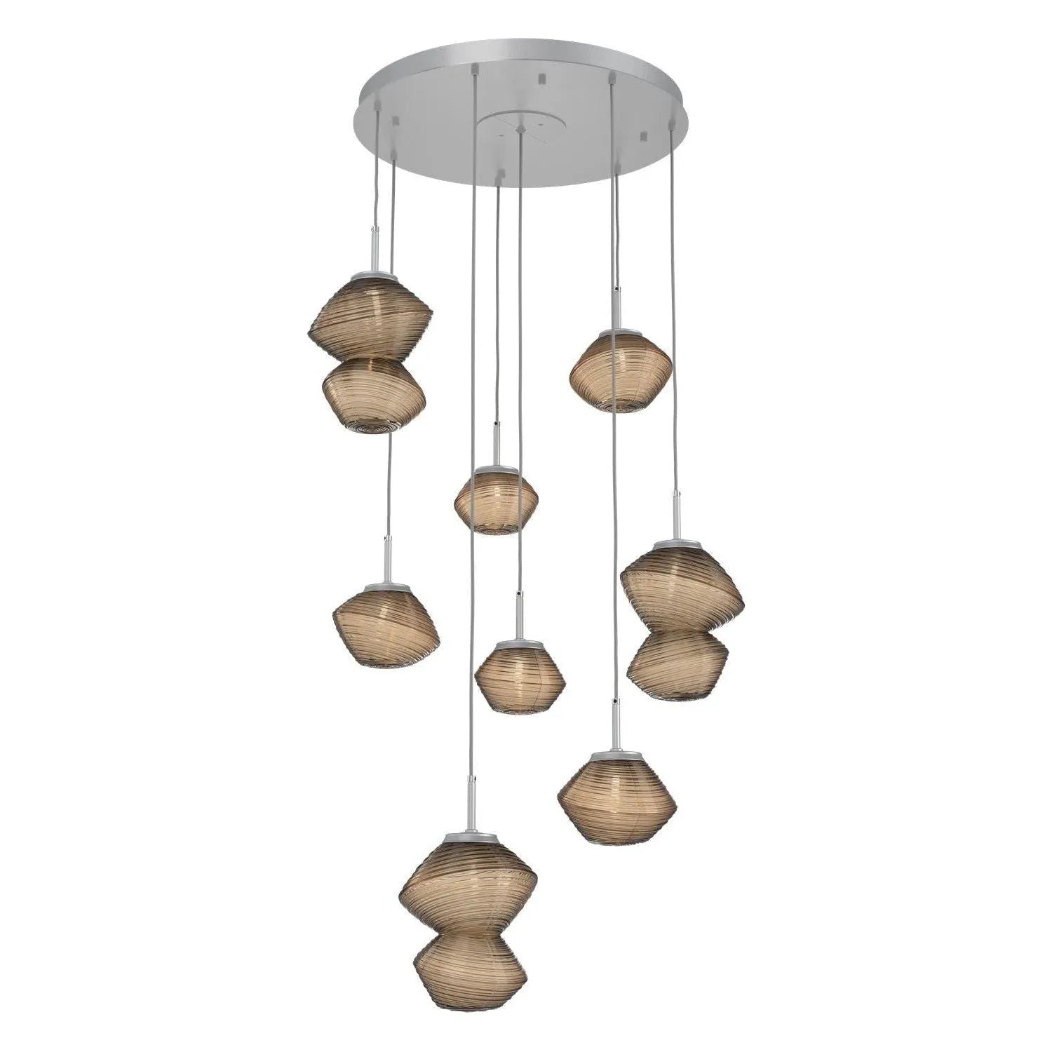 Hammerton Studio - CHB0089-08-CS-B-C01-L3 - LED Chandelier - Mesa - Classic Silver