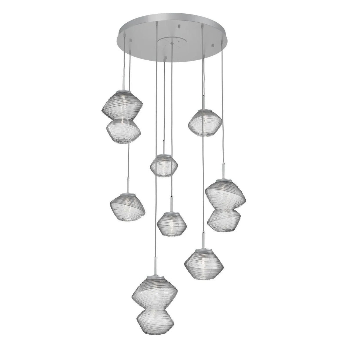 Hammerton Studio - CHB0089-08-CS-C-C01-L1 - LED Chandelier - Mesa - Classic Silver