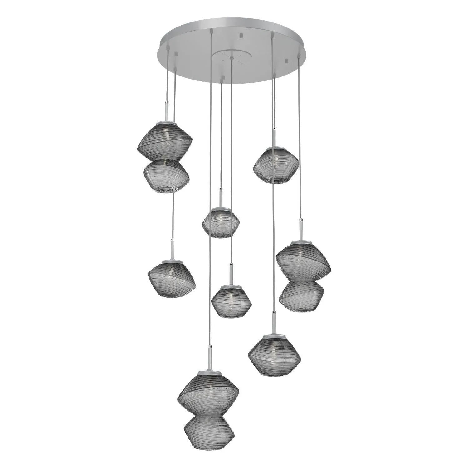 Hammerton Studio - CHB0089-08-CS-S-C01-L3 - LED Chandelier - Mesa - Classic Silver