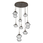 Hammerton Studio - CHB0089-08-FB-C-C01-L3 - LED Chandelier - Mesa - Flat Bronze