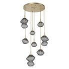 Hammerton Studio - CHB0089-08-GB-S-C01-L1 - LED Chandelier - Mesa - Gilded Brass