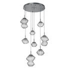 Hammerton Studio - CHB0089-08-GM-C-C01-L1 - LED Chandelier - Mesa - Gunmetal