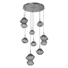 Hammerton Studio - CHB0089-08-GM-S-C01-L3 - LED Chandelier - Mesa - Gunmetal