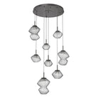 Hammerton Studio - CHB0089-08-GP-C-C01-L1 - LED Chandelier - Mesa - Graphite