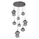 Hammerton Studio - CHB0089-08-GP-S-C01-L3 - LED Chandelier - Mesa - Graphite