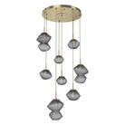 Hammerton Studio - CHB0089-08-HB-S-C01-L1 - LED Chandelier - Mesa - Heritage Brass