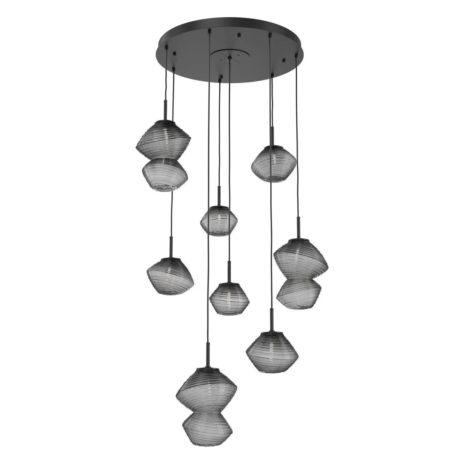 Hammerton Studio - CHB0089-08-MB-S-C01-L3 - LED Chandelier - Mesa - Matte Black