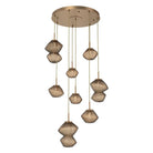Hammerton Studio - CHB0089-08-NB-B-C01-L3 - LED Chandelier - Mesa - Novel Brass
