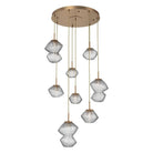 Hammerton Studio - CHB0089-08-NB-C-C01-L3 - LED Chandelier - Mesa - Novel Brass