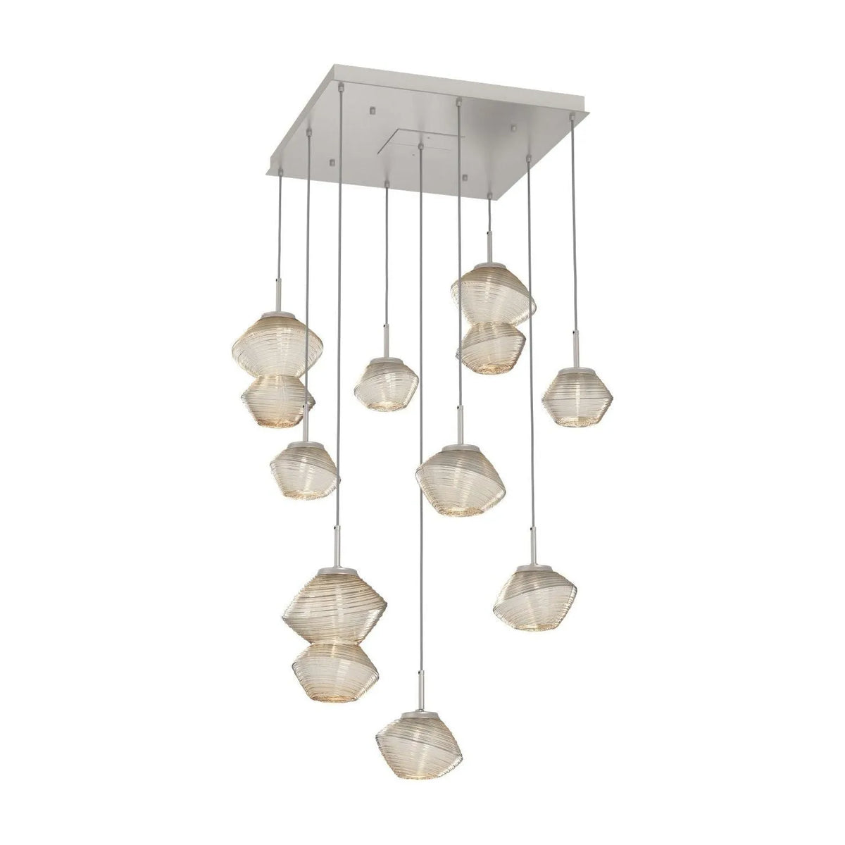 Hammerton Studio - CHB0089-09-BS-A-C01-L3 - LED Chandelier - Mesa - Beige Silver