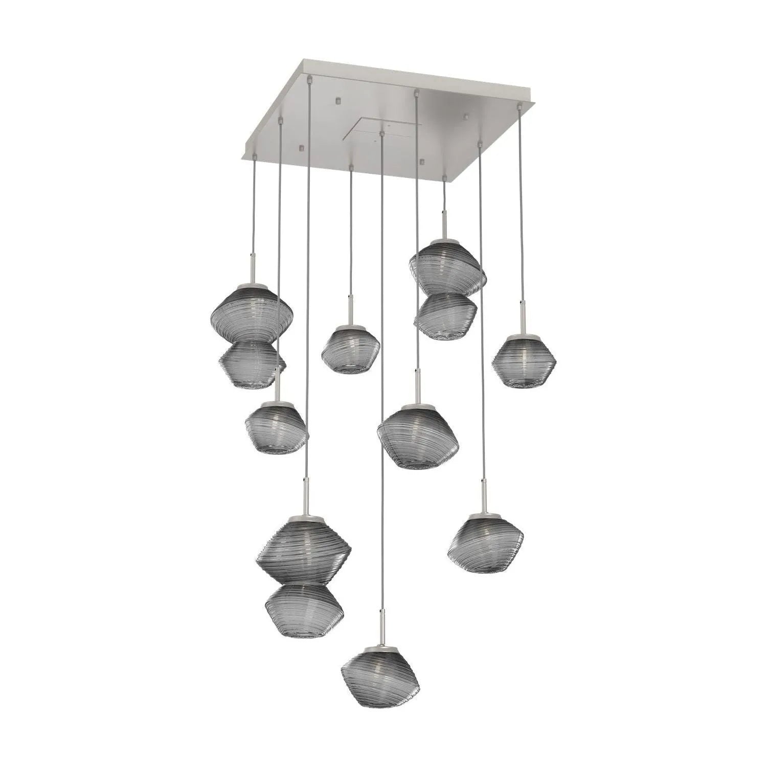 Hammerton Studio - CHB0089-09-BS-S-C01-L1 - LED Chandelier - Mesa - Beige Silver