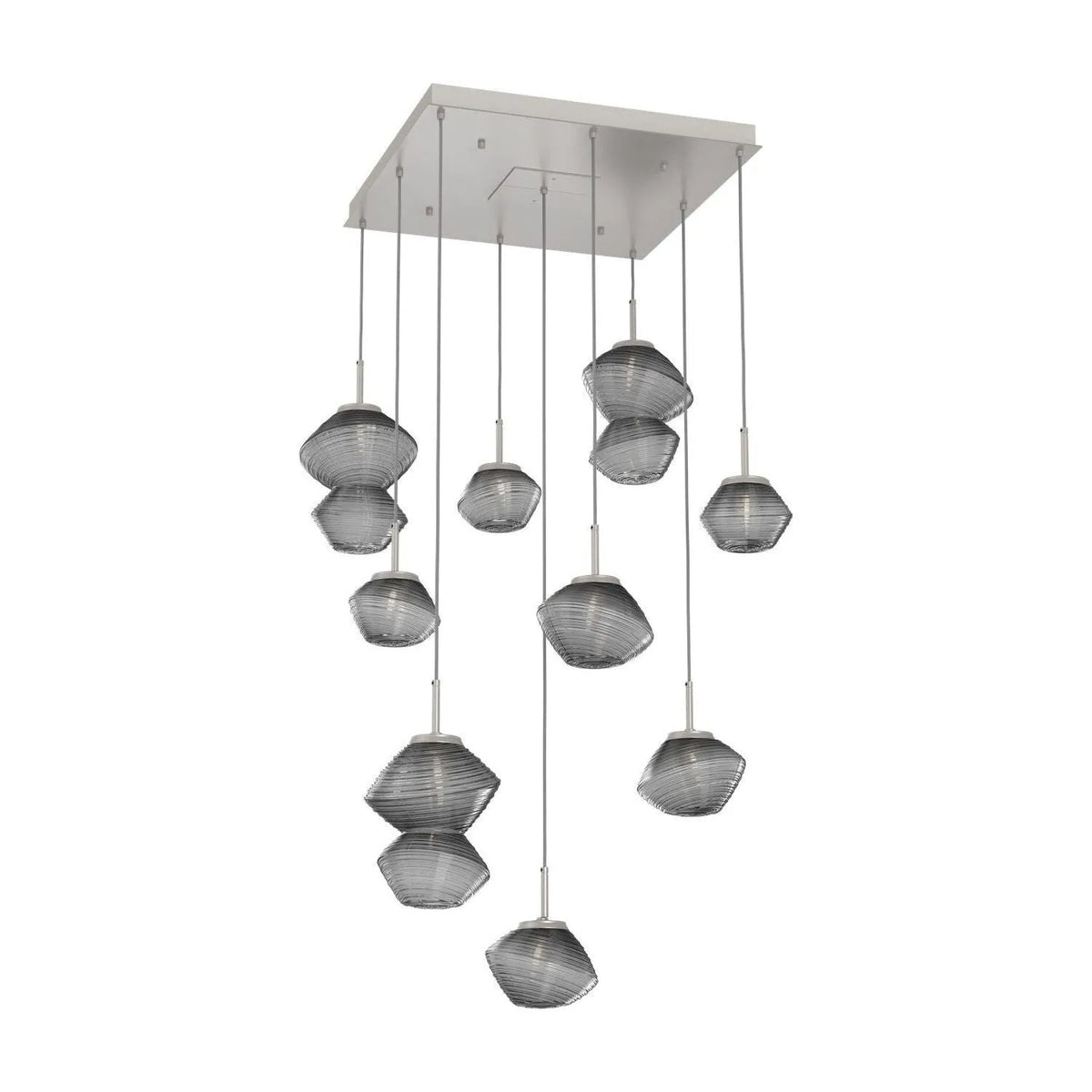 Hammerton Studio - CHB0089-09-BS-S-C01-L1 - LED Chandelier - Mesa - Beige Silver