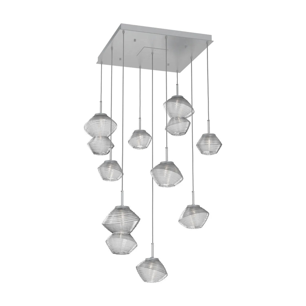 Hammerton Studio - CHB0089-09-CS-C-C01-L1 - LED Chandelier - Mesa - Classic Silver
