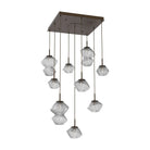 Hammerton Studio - CHB0089-09-FB-C-C01-L1 - LED Chandelier - Mesa - Flat Bronze