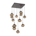 Hammerton Studio - CHB0089-09-GP-B-C01-L1 - LED Chandelier - Mesa - Graphite