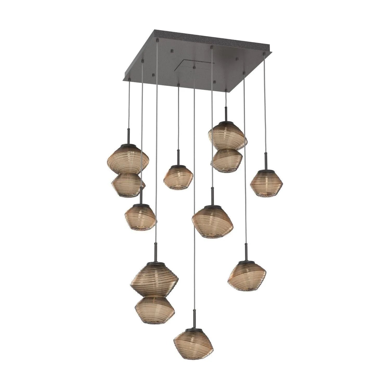 Hammerton Studio - CHB0089-09-GP-B-C01-L3 - LED Chandelier - Mesa - Graphite