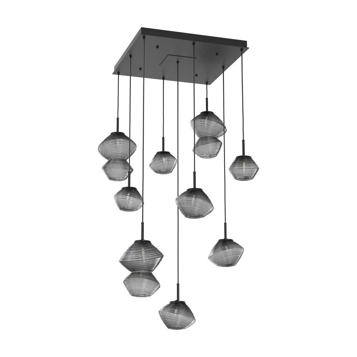 Hammerton Studio - CHB0089-09-MB-S-C01-L1 - LED Chandelier - Mesa - Matte Black